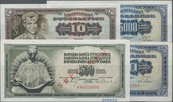 110.220: Banknoten - Jugoslawien
