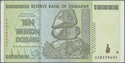 110.550.360: Banknotes – Africa - Zimbabwe