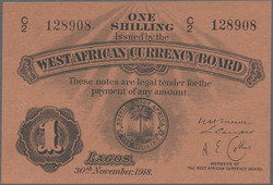 110.550.85: Banknoten - Afrika - Britisch Westafrika