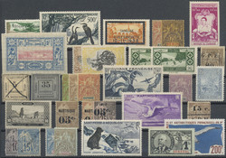 7128: Sammlungen und Posten Franz. Kolonien
