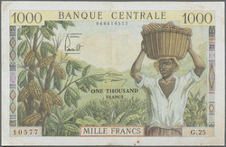 110.550.160: Banknotes – Africa - Cameroon