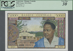 110.550.160: Banknotes – Africa - Cameroon