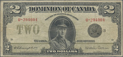 110.560.170: Banknotes – America - Canada