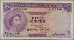 110.570.400: Banknotes – Asia - Sri Lanka