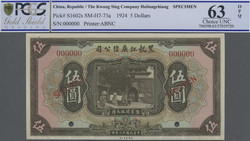 110.570.110: Banknotes – Asia - China