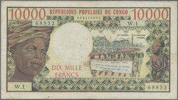110.550.190: Banknotes – Africa - Congo Republic
