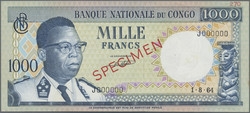 110.550.190: Banknotes – Africa - Congo Republic