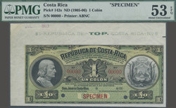 110.560.80: Banknoten - Amerika - Costa Rica