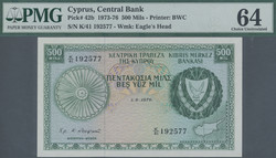 110.540: Billets - Chypre