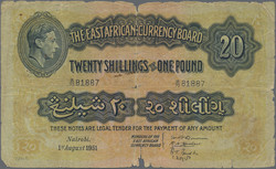 110.550.304: Banknotes – Africa - East Africa