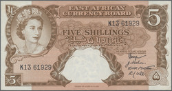 110.550.304: Banknotes – Africa - East Africa