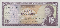 110.560.228: Banknotes – America - East Caribbean States