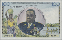 110.550.115: Banknoten - Afrika - Französisch Äquatorial-Afrika