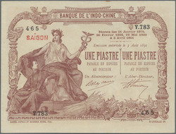 110.570.115: Banknotes – Asia - French Indo-China