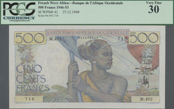 110.550.117: Banknoten - Afrika - Französisch Westafrika