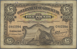 110.130: Banknoten - Gibraltar