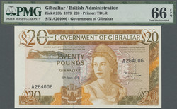 110.130: Banknoten - Gibraltar