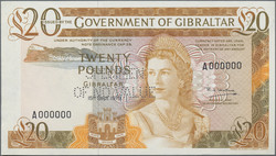 110.130: Banknoten - Gibraltar