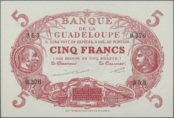 110.560.125: Banknoten - Amerika - Guadeloupe
