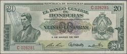 110.560.156: Banknoten - Amerika - Honduras