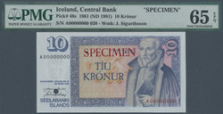 110.190: Banknoten - Island