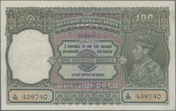 110.570.130: Banknoten - Asien - Indien