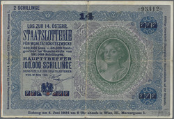 110.370: Billets - Autriche / Holy Roman Empire allemand