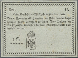 110.370: Billets - Autriche / Holy Roman Empire allemand
