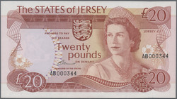 110.210: Banknotes - Jersey