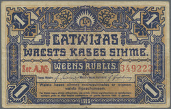 110.240: Banknotes - Latvia
