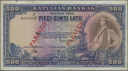 110.240: Banknotes - Latvia