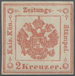 4775: Österreich Lombardei Venetetien Zeitungsstempelmarken