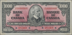 110.560.170: Banknoten - Amerika - Kanada