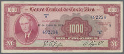 110.560.80: Banknoten - Amerika - Costa Rica