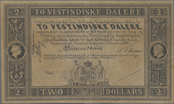 110.560.88: Banknoten - Amerika - Dänisch Westindien