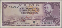 110.550.30: Banknoten - Afrika - Äthiopien