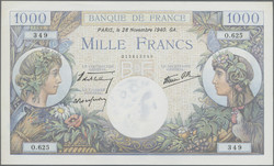 110.110: Banknoten - Frankreich