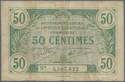 110.550.115: Banknoten - Afrika - Französisch Äquatorial-Afrika