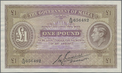 110.290: Banknoten - Malta