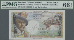 110.550.307: Banknoten - Afrika - Reunion