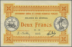 110.550.340: Banknoten - Afrika - Senegal