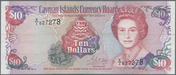 110.560.165: Banknoten - Amerika - Kaimaninseln