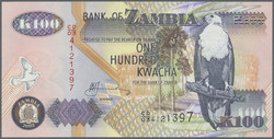 110.550.330: Banknoten - Afrika - Sambia