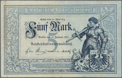 110.80.20.70: Banknoten - Deutschland - Deutsches Reich ab 1871 - Reichsbanknoten 1924-1945
