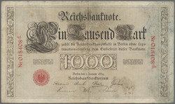 110.80.20.70: Banknoten - Deutschland - Deutsches Reich ab 1871 - Reichsbanknoten 1924-1945