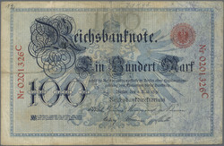 110.80.20.70: Banknoten - Deutschland - Deutsches Reich ab 1871 - Reichsbanknoten 1924-1945