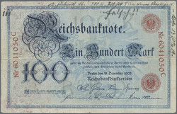 110.80.20.70: Banknoten - Deutschland - Deutsches Reich ab 1871 - Reichsbanknoten 1924-1945
