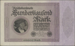 110.80.20.70: Banknoten - Deutschland - Deutsches Reich ab 1871 - Reichsbanknoten 1924-1945