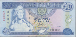 110.540: Banknoten - Zypern