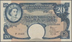 110.550.304: Banknoten - Afrika - Ostafrika